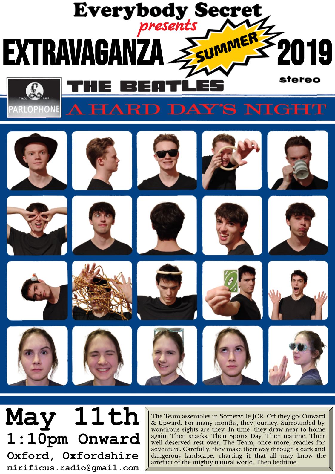 Everybody Secret presents Extravaganza Summer 2019